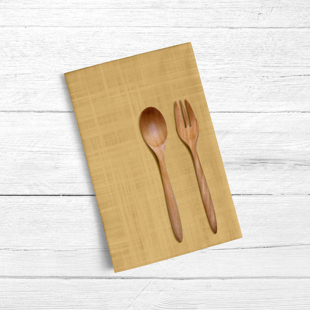 Mustard kitchen towel 45x70 cm