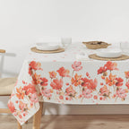 Nappe antitache pivoine