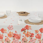 Nappe antitache pivoine