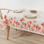 Nappe antitache pivoine