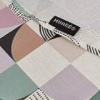 Anna Malva stain-resistant round tablecloth