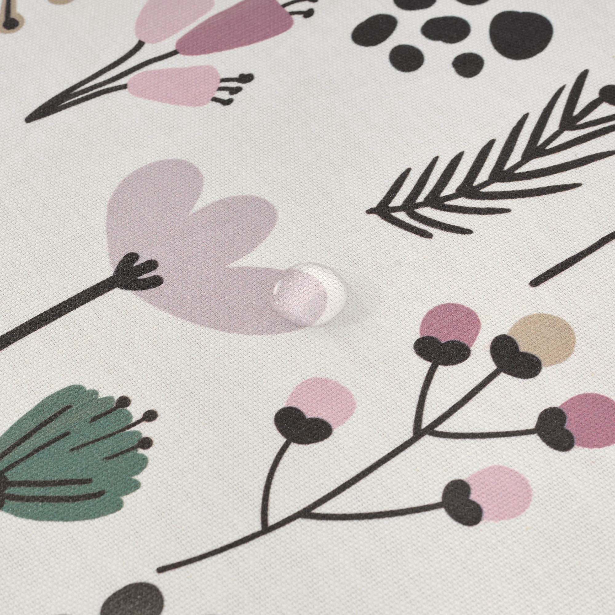 Paola Malva stain-resistant round tablecloth