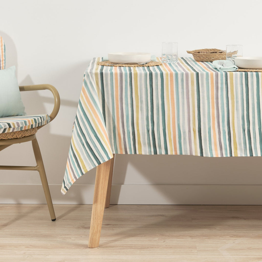 Mantel antimanchas XL Naiara Azul