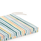 Naiara Blue Padded Seat Cushion 40x40x5 cm