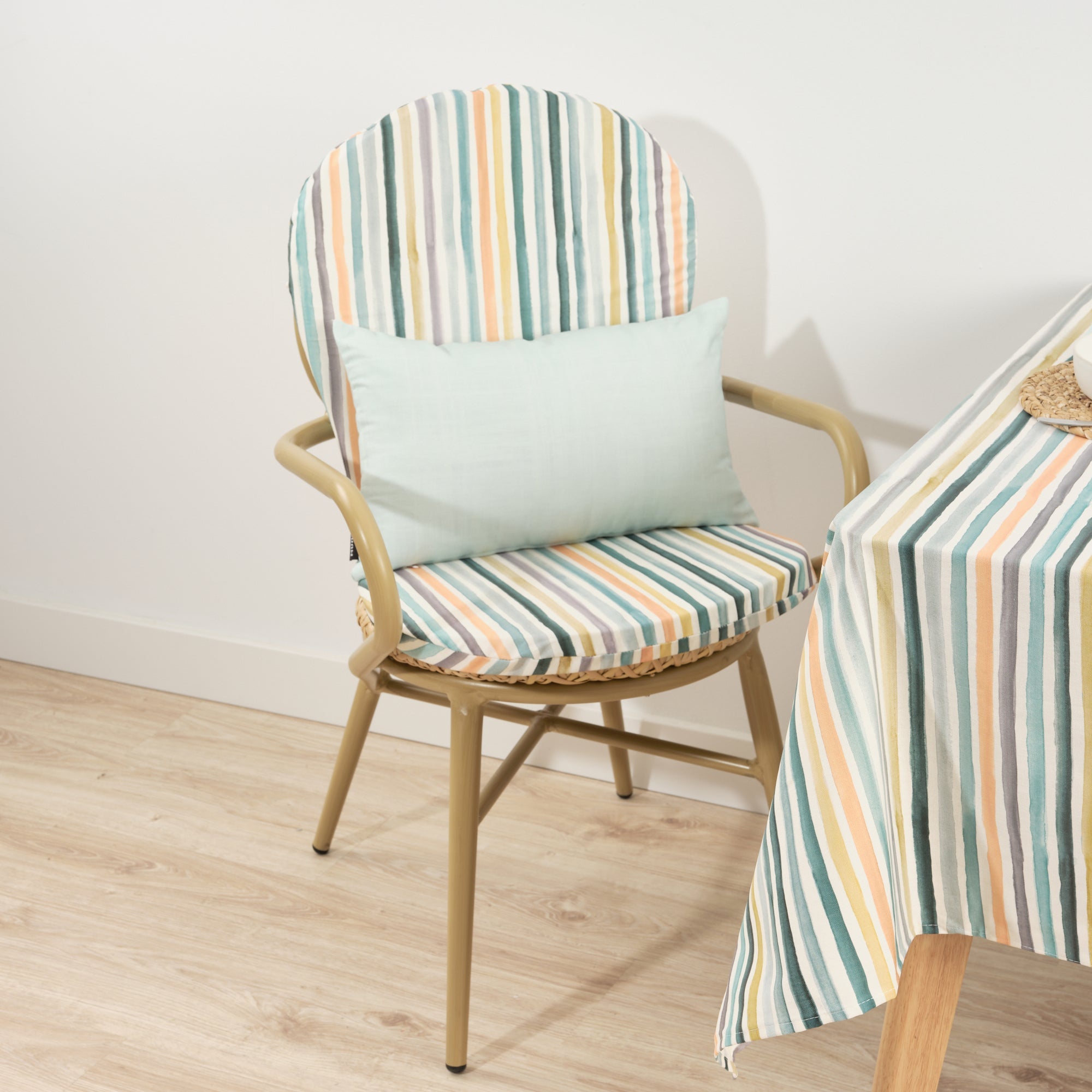 Naiara Blue Outdoor Chair Cushion 48x90 cm