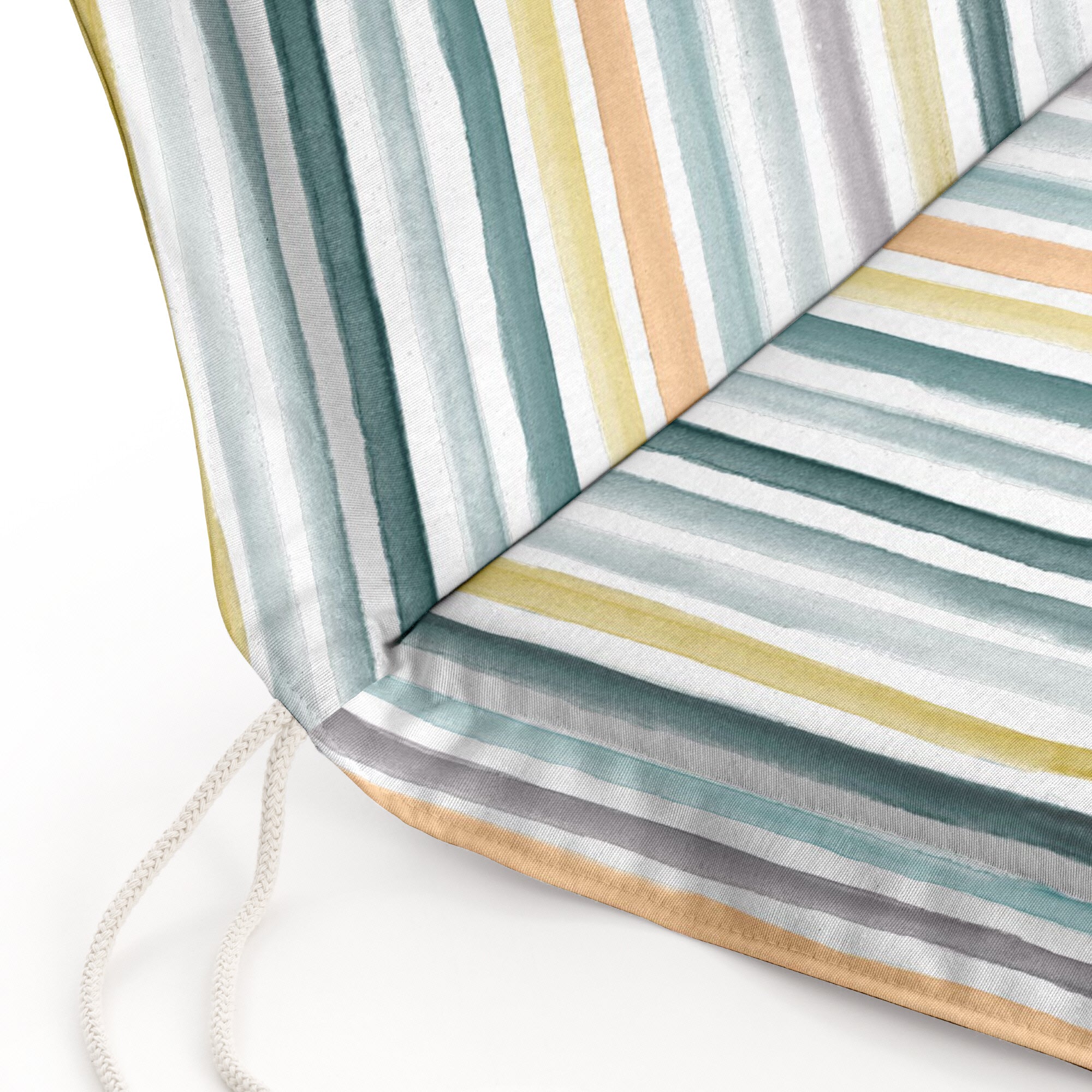 Naiara Blue Garden Chair Cushion 48x100x5cm