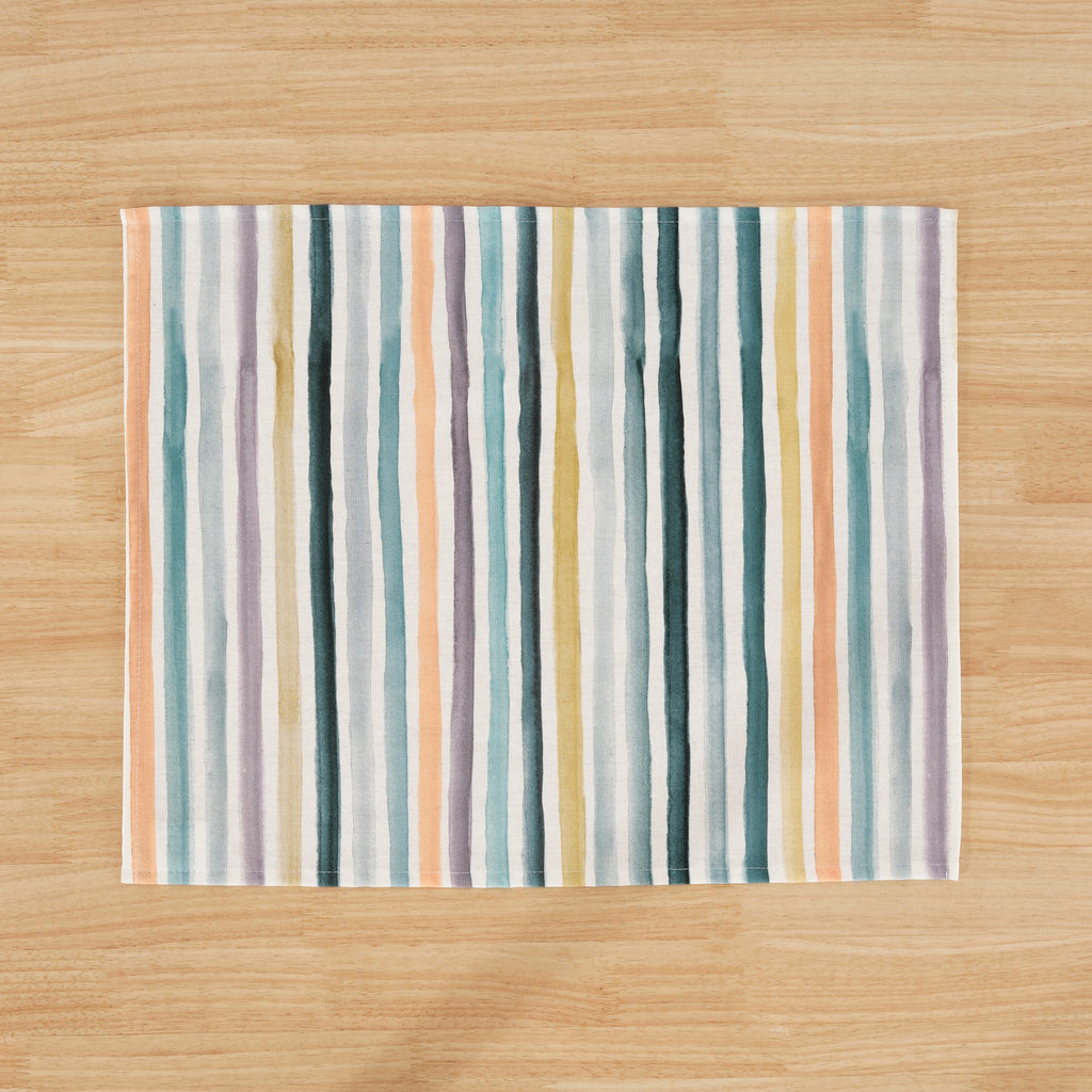 Pack de 2 nappes individuelles Naiara Bleu 50x40 cm