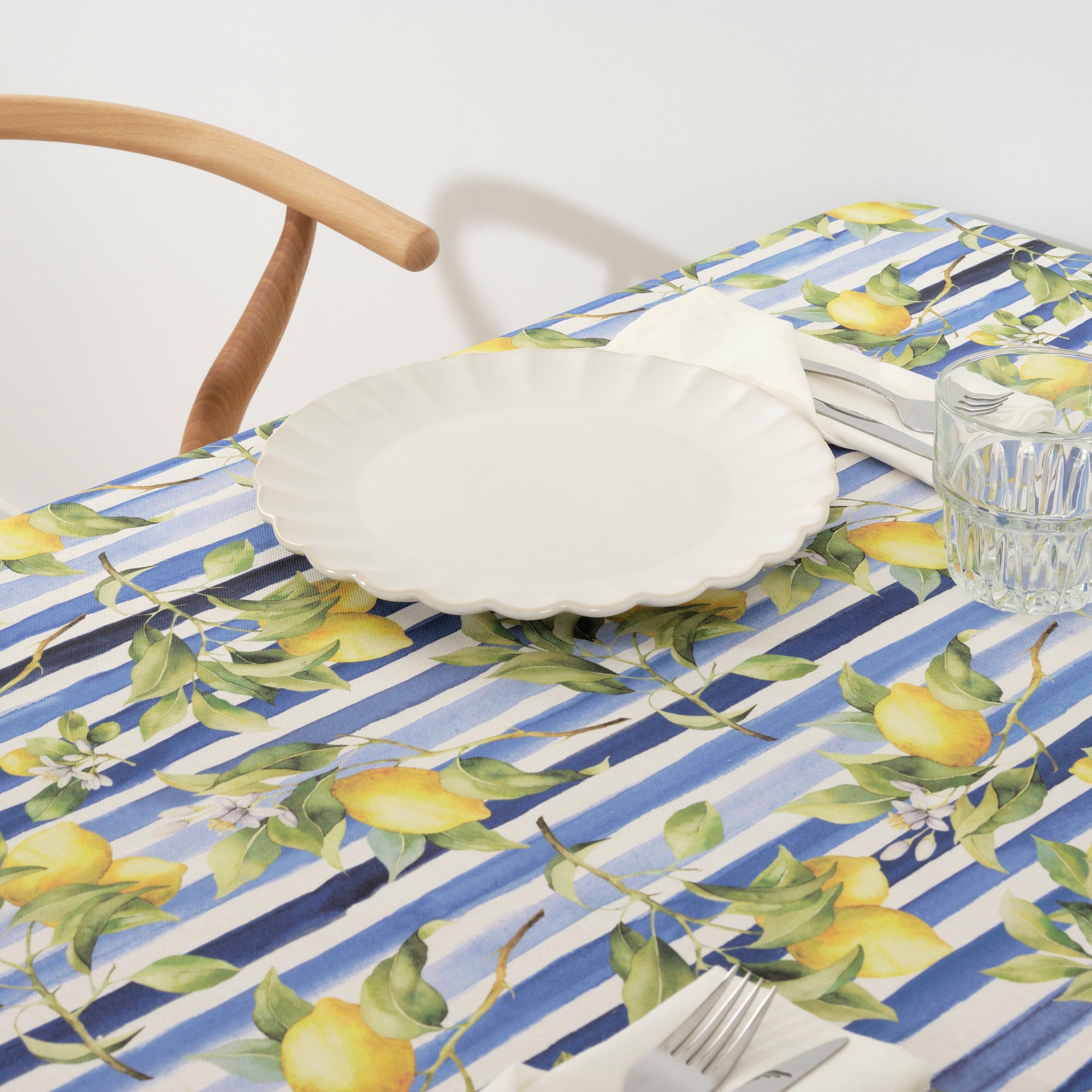 Nappe antitache citron