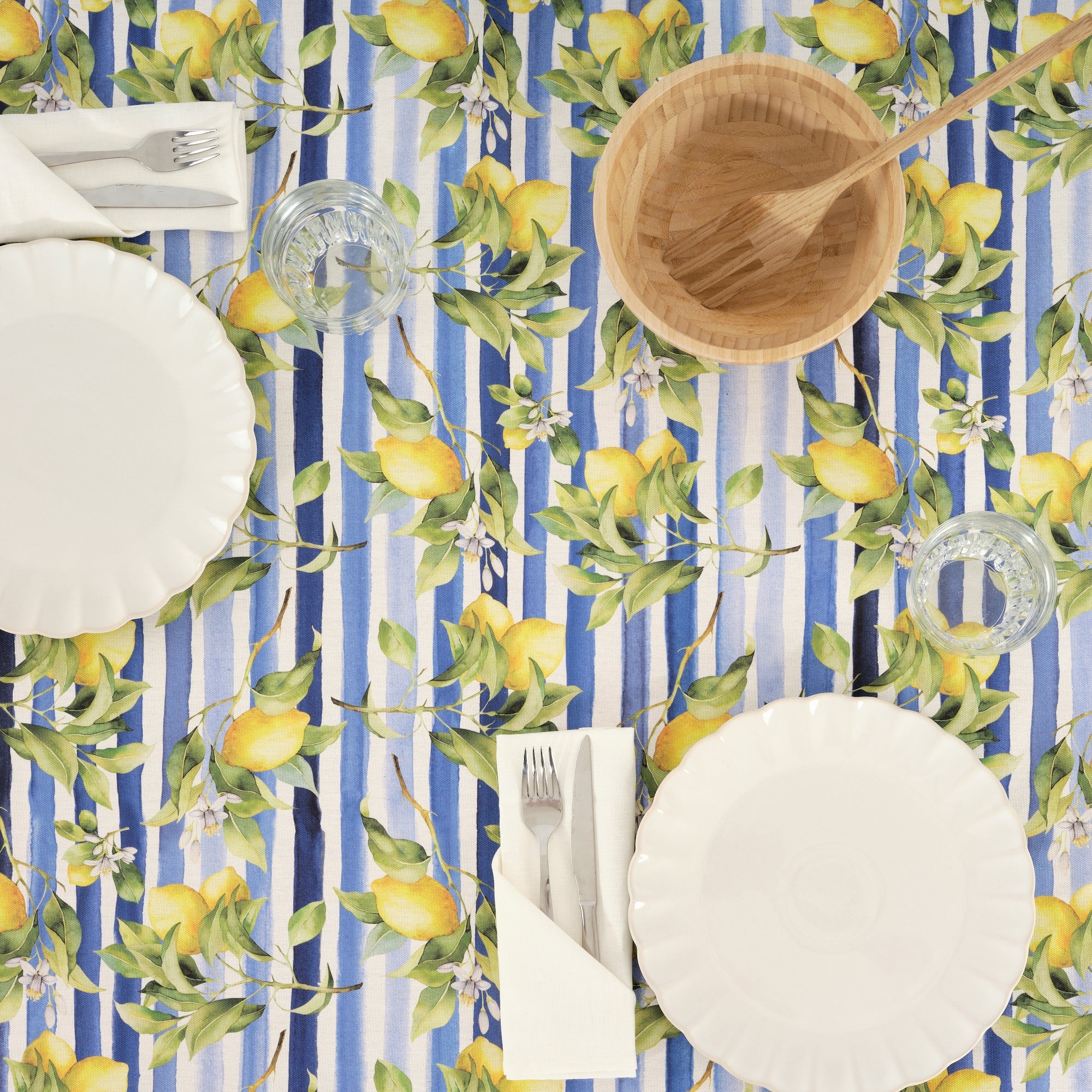 Nappe antitache citron