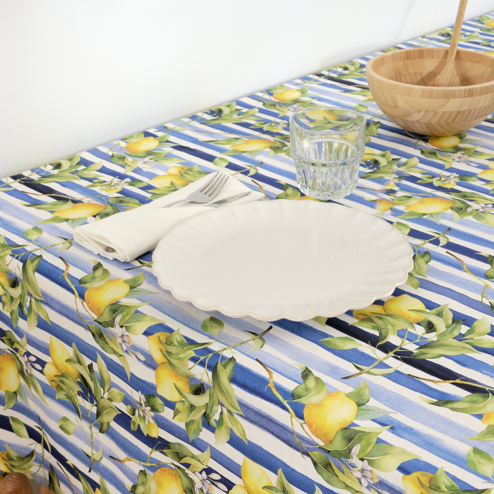 Nappe antitache citron