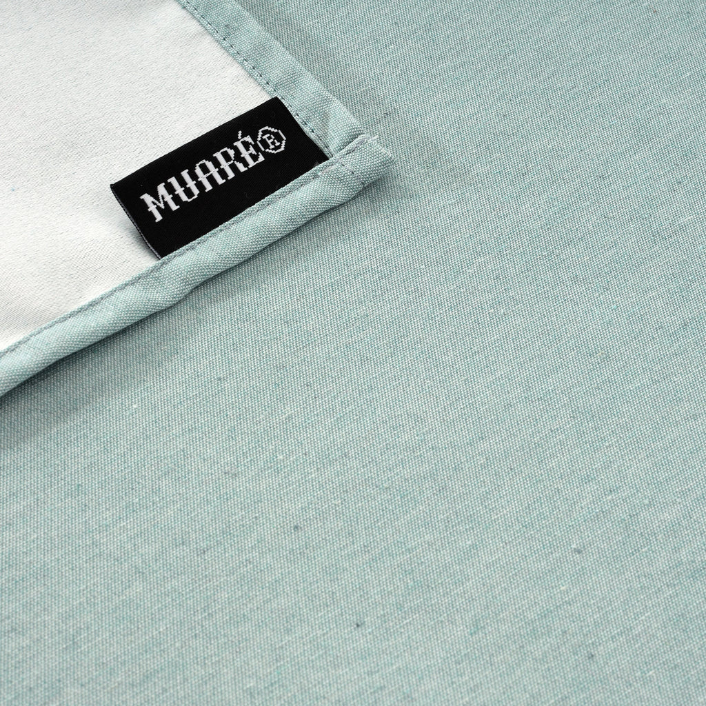 Nappe en tissu jacquard Maglia Uni Aqua