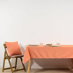 Nappe en tissu jacquard Maglia Lisse Orange