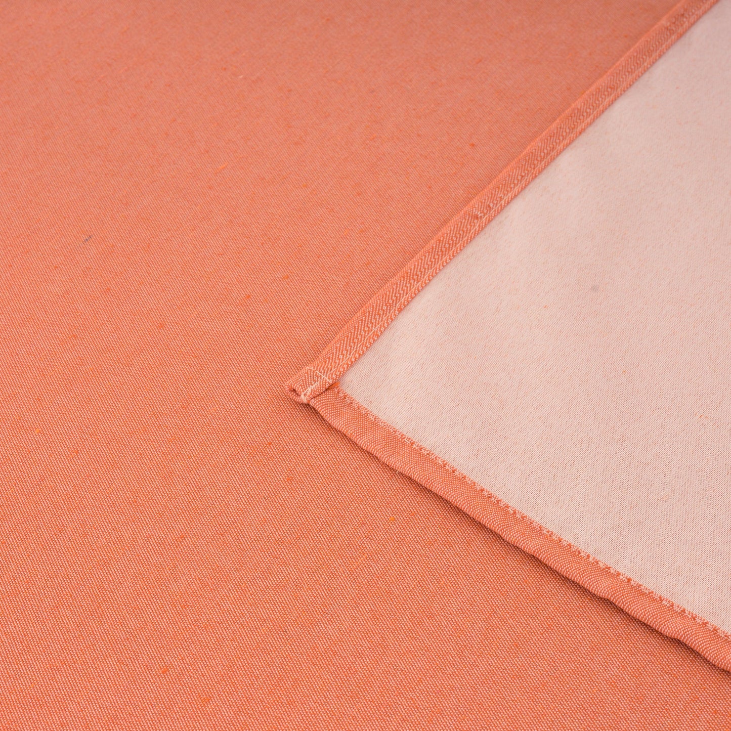 Mantel de tela jacquard Maglia Liso Naranja