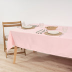 Nappe en tissu jacquard Maglia Uni Rose