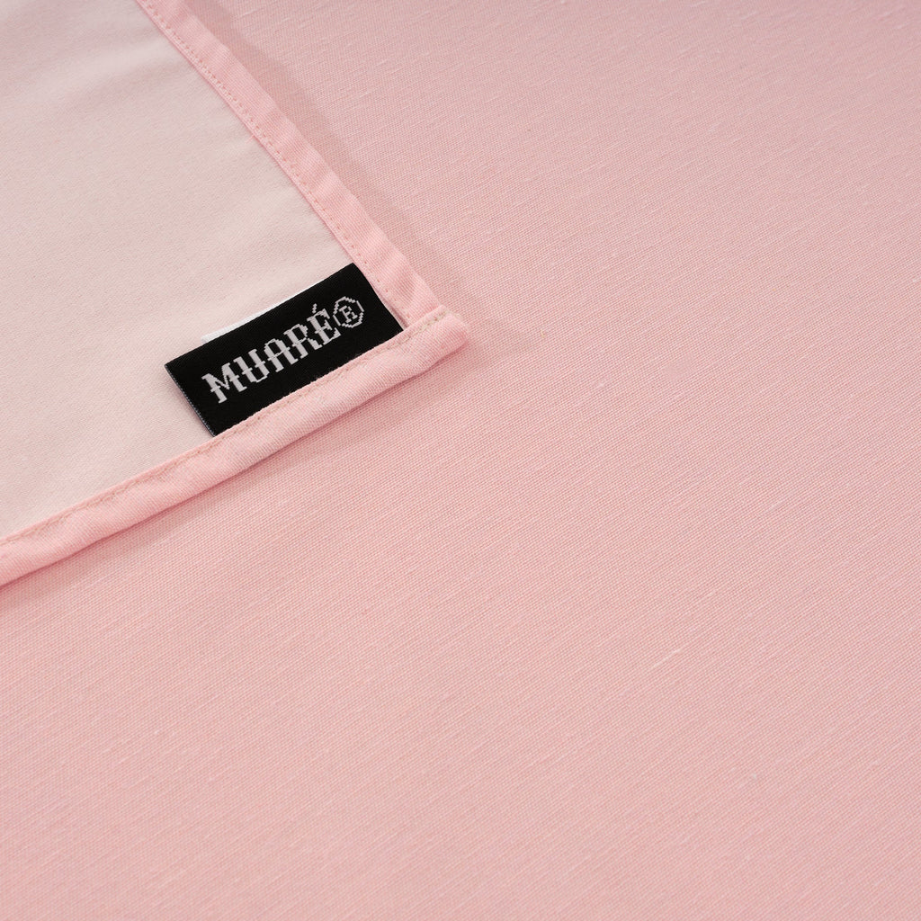 Nappe en tissu jacquard Maglia Uni Rose