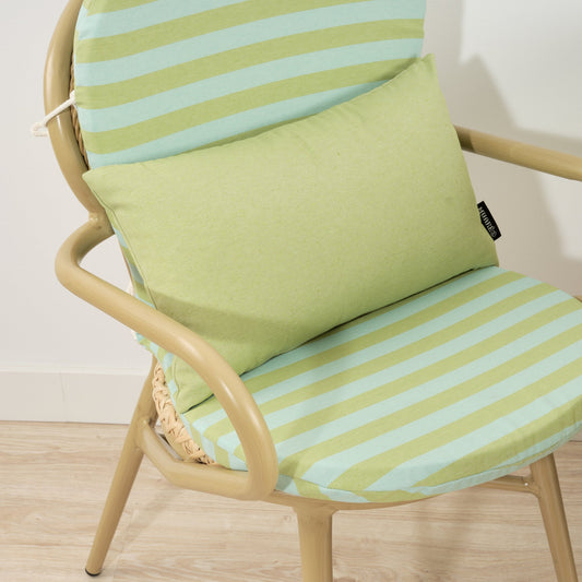 Funda de cojín Maglia Liso Pistacho 30x50 cm