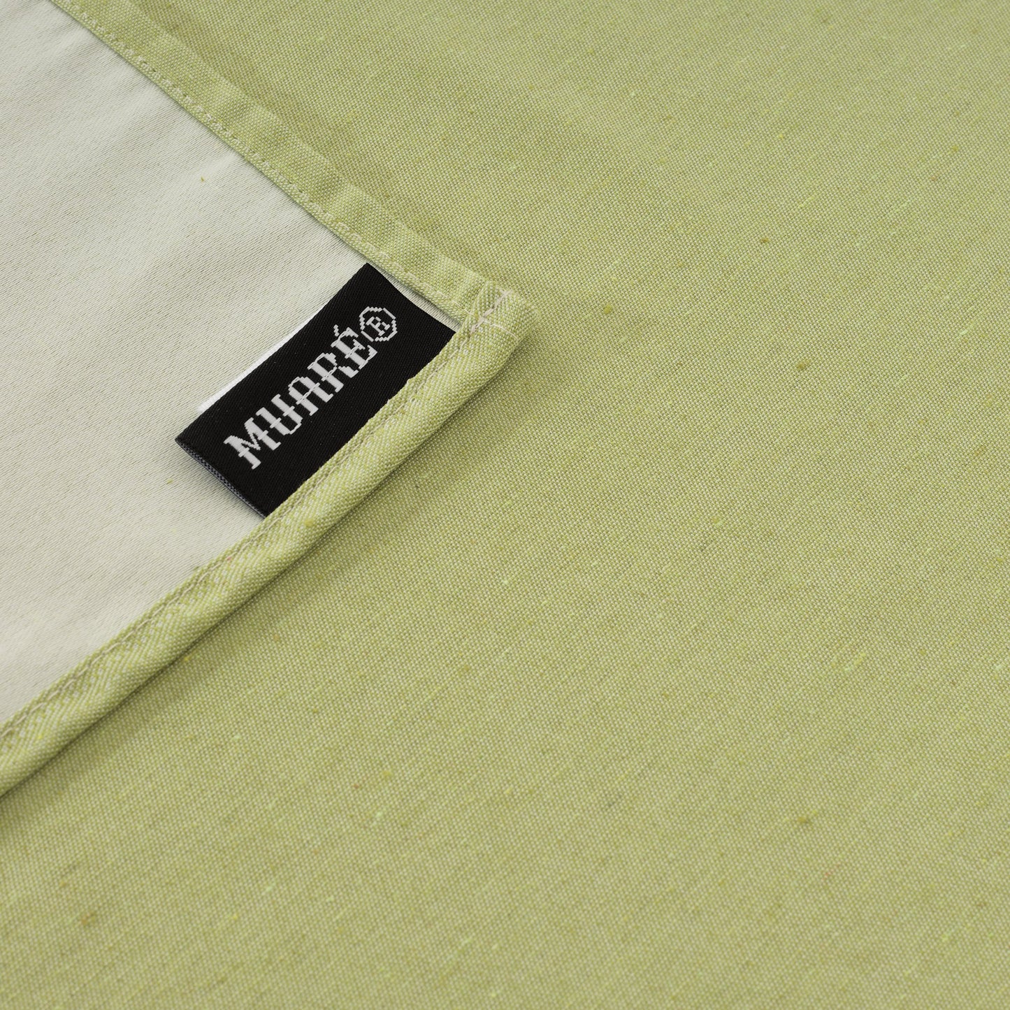 Mantel de tela jacquard Maglia Liso Pistacho