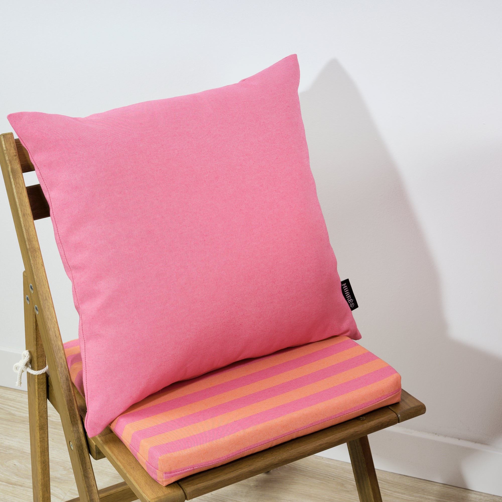Maglia Liso Fuchsia cushion cover 50x50 cm