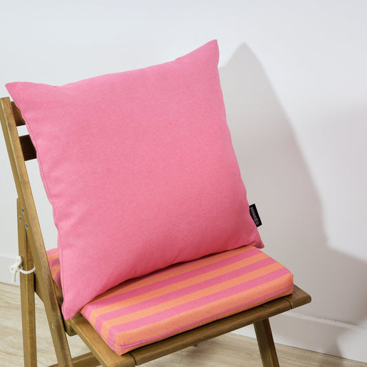 Funda de cojín Maglia Liso Fucsia 50x50 cm