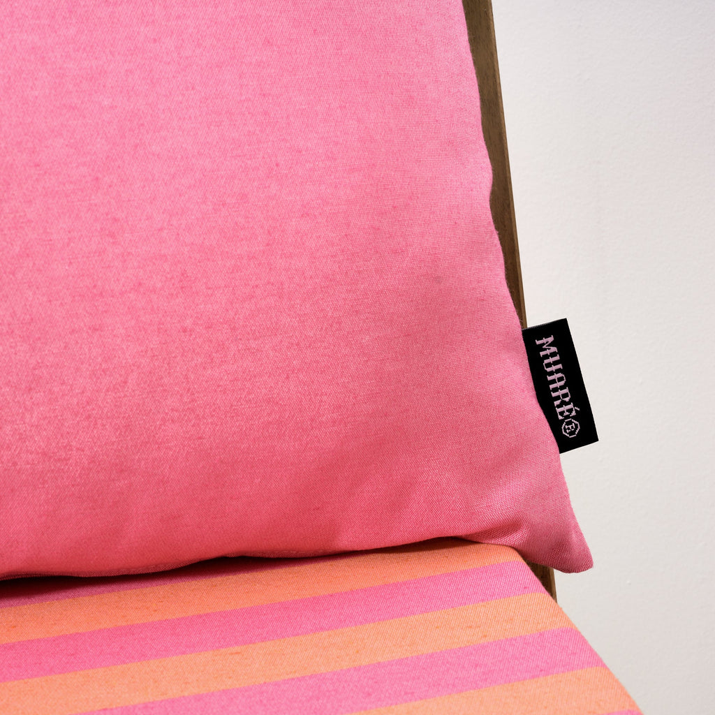 Maglia Liso Fuchsia cushion cover 50x50 cm