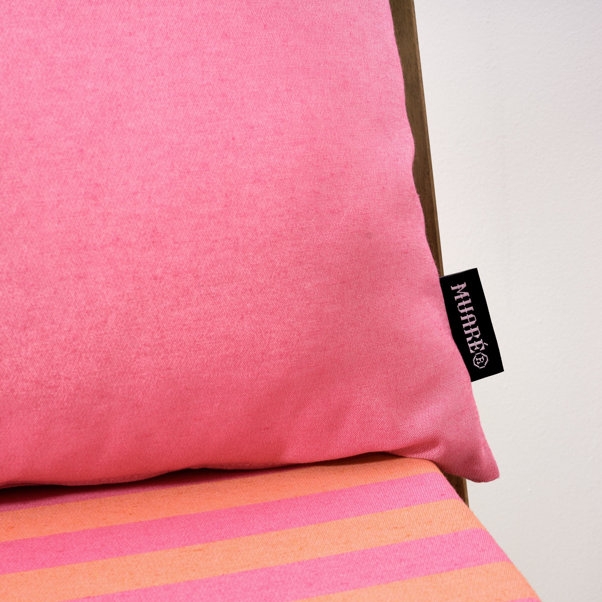 Maglia Liso Fuchsia cushion cover 50x50 cm