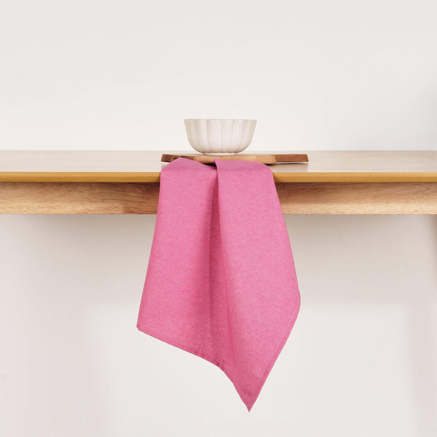 Paño de cocina Maglia Liso Fucsia 45x70 cm