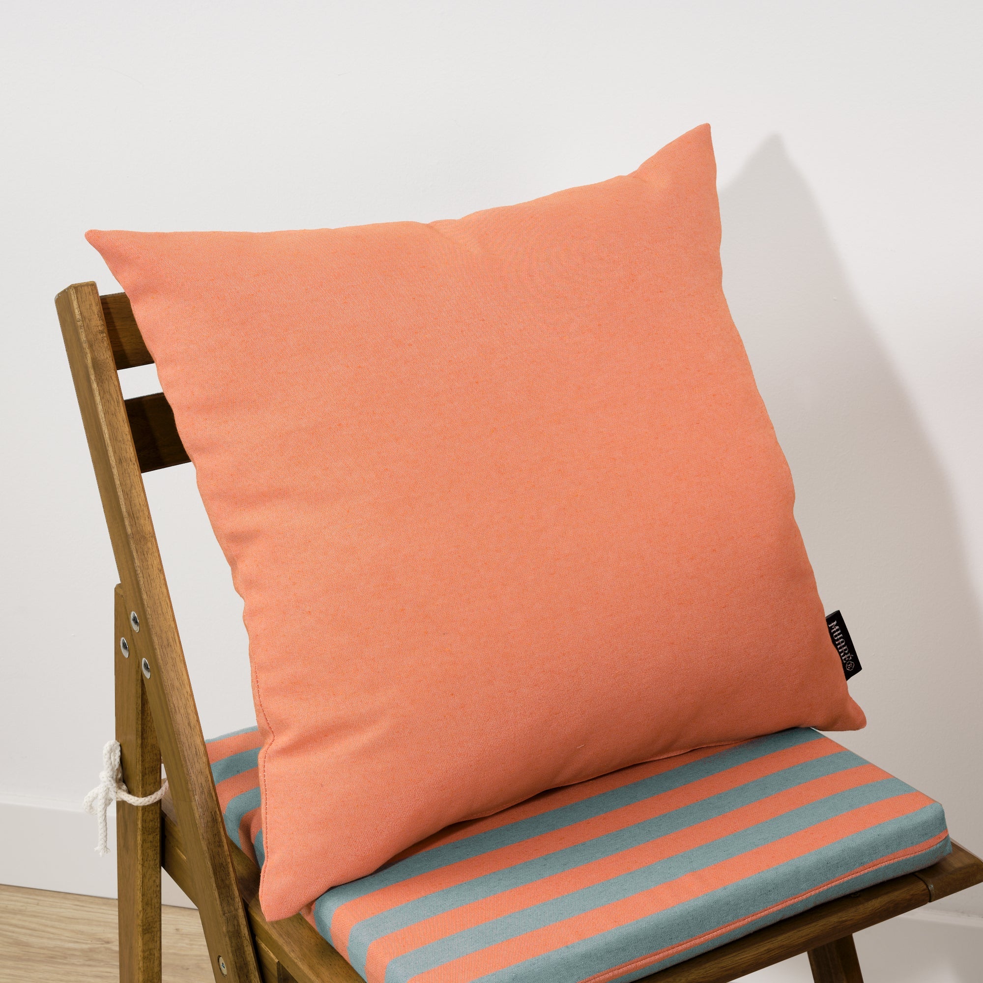 Maglia Plain Orange Cushion Cover 50x50 cm