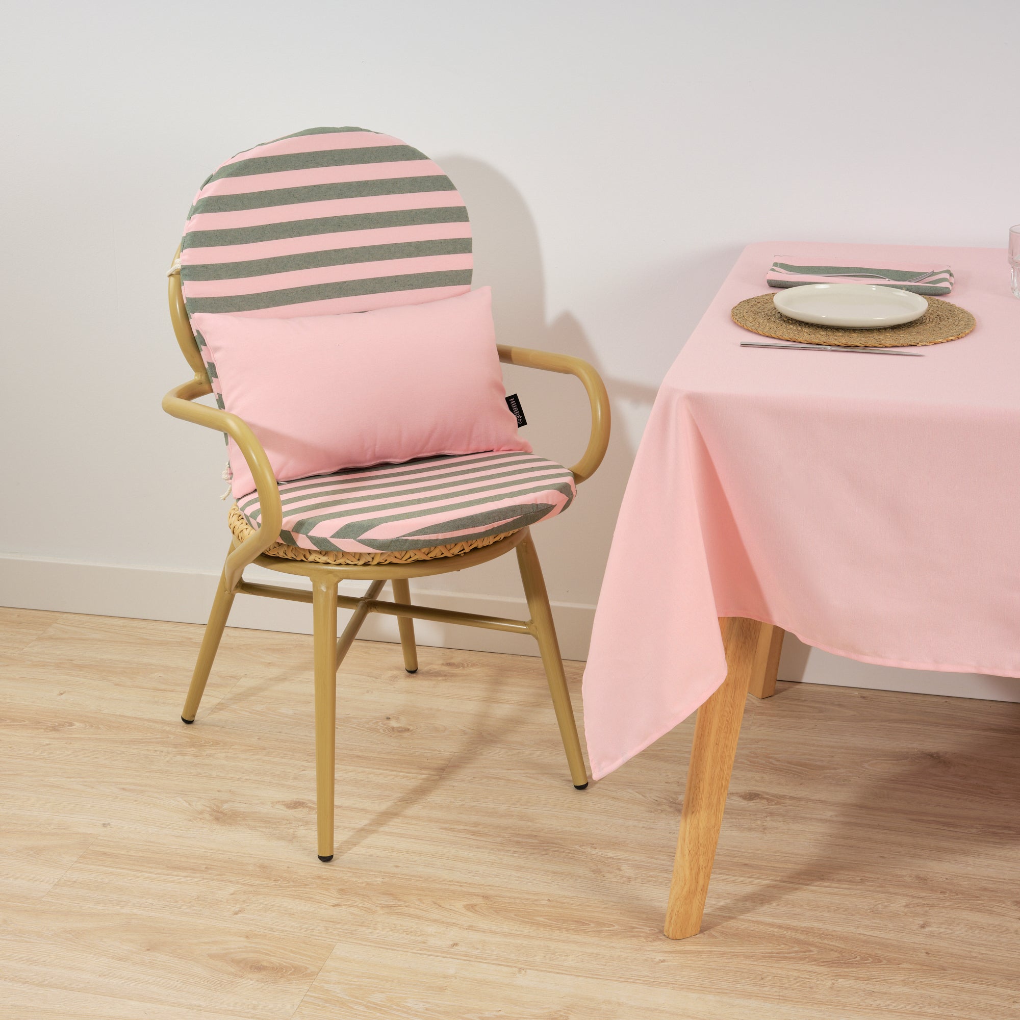 Maglia Plain Pink Cushion Cover 30x50 cm