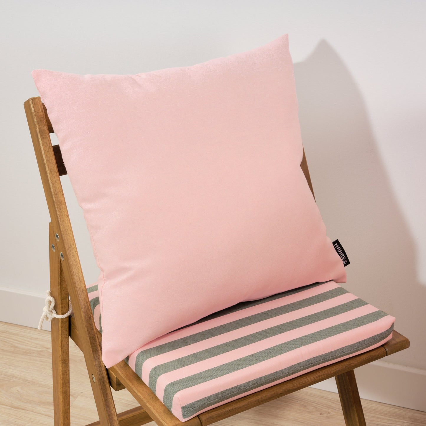 Funda de cojín Maglia Liso Rosa 50x50 cm