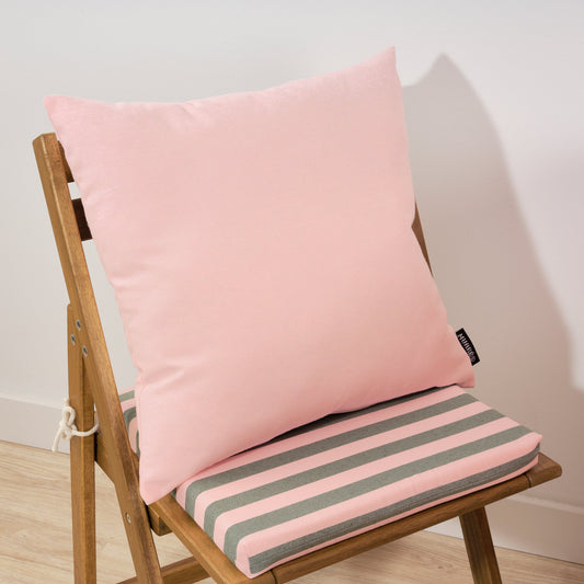 Funda de cojín Maglia Liso Rosa 50x50 cm