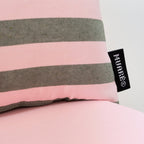 Maglia Cushion Cover Pink and Moss Stripe 30x50 cm