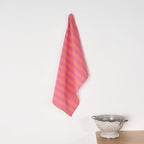 Maglia kitchen towel Fuchsia and Orange Stripe 45x70 cm