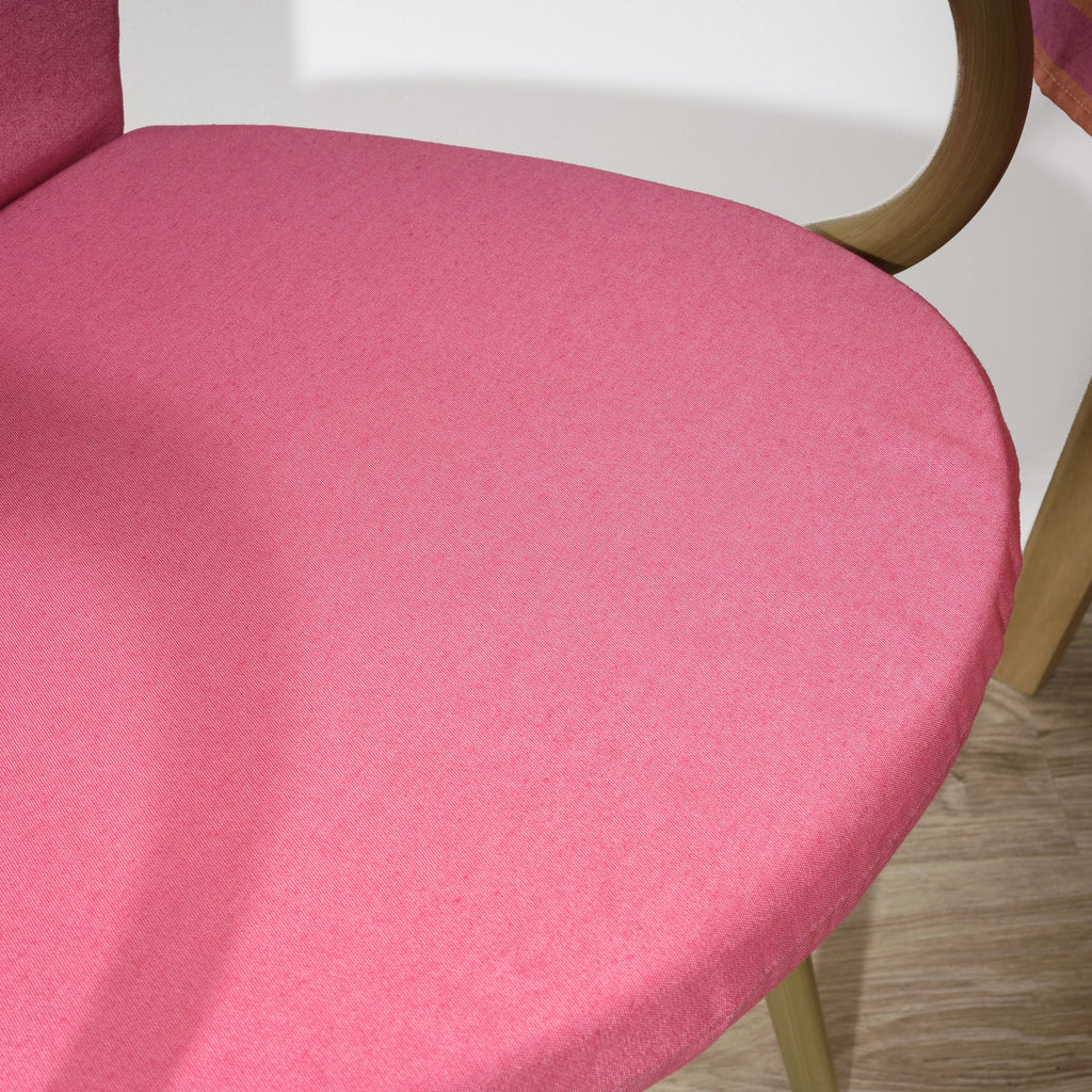 Maglia Liso Fuchsia Outdoor Chair Cushion 48x90 cm