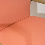Maglia Plain Orange Outdoor Chair Cushion 48x90 cm