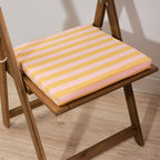 Maglia Pink Stripe and Eggplant Padded Seat Cushion 40x40x5 cm