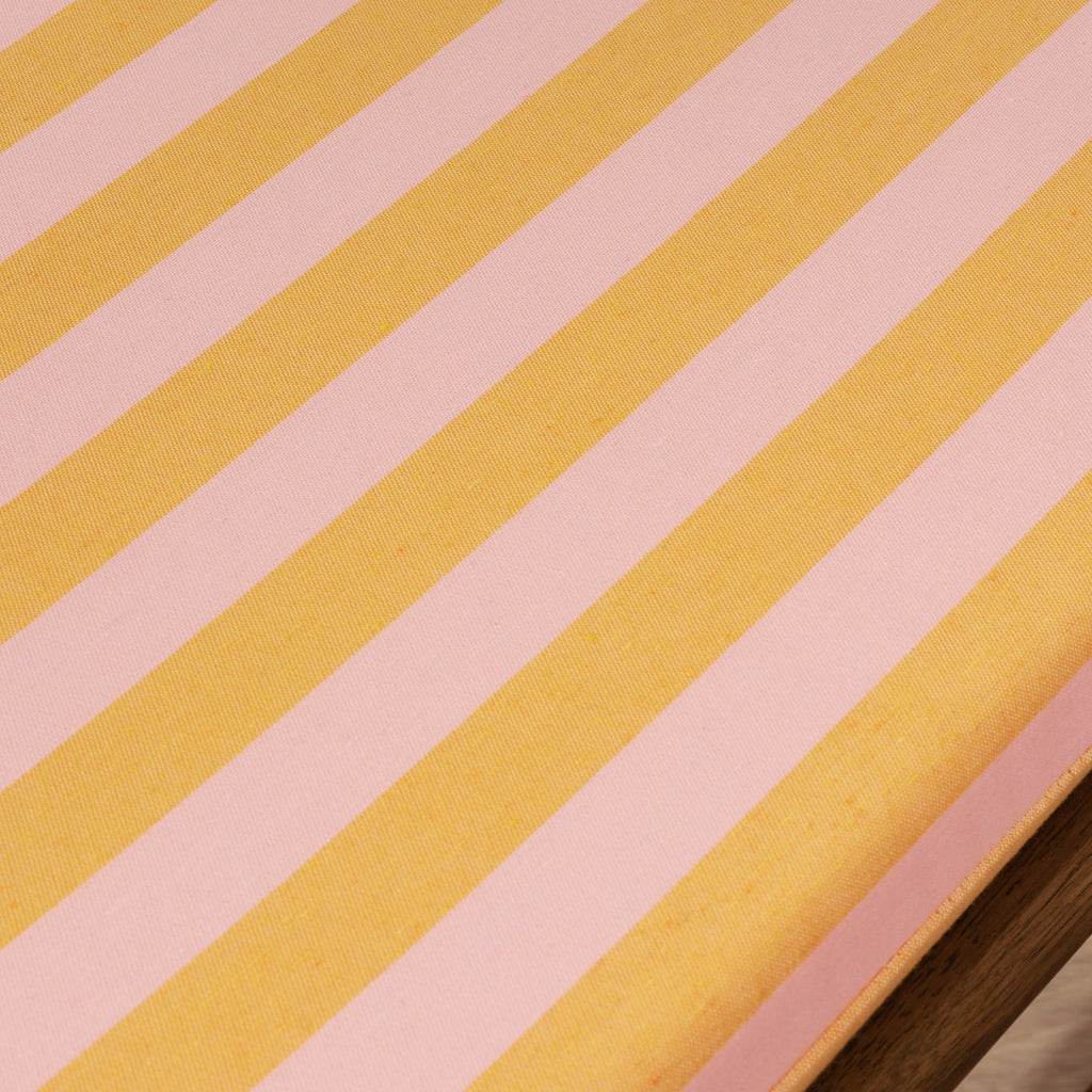 Maglia Pink Stripe and Eggplant Padded Seat Cushion 40x40x5 cm