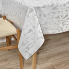 Nappe antitache jacquard acacia 2342 Alma Gris