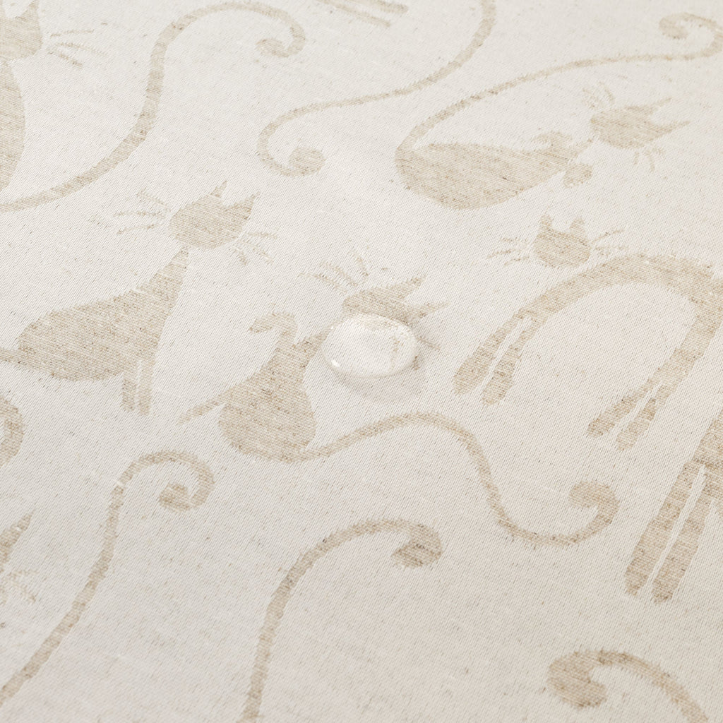Acacia 2342 Linen jacquard stain-resistant tablecloth