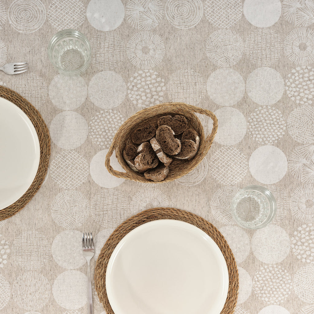 Acacia 3115 Nappe antitache jacquard lin