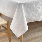 Nappe antitache jacquard acacia 3233 Blanc