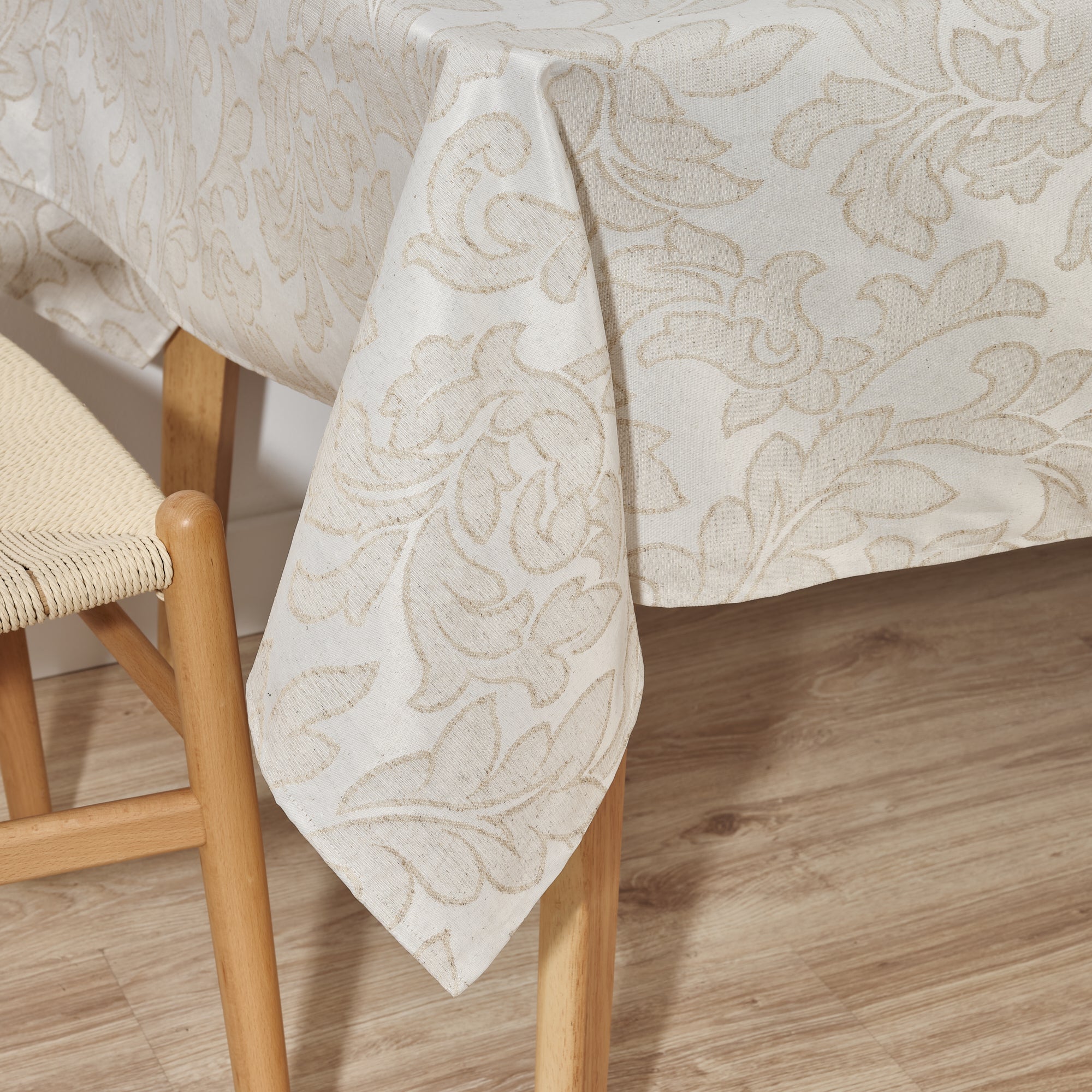 Acacia 3233 Nappe antitache jacquard lin