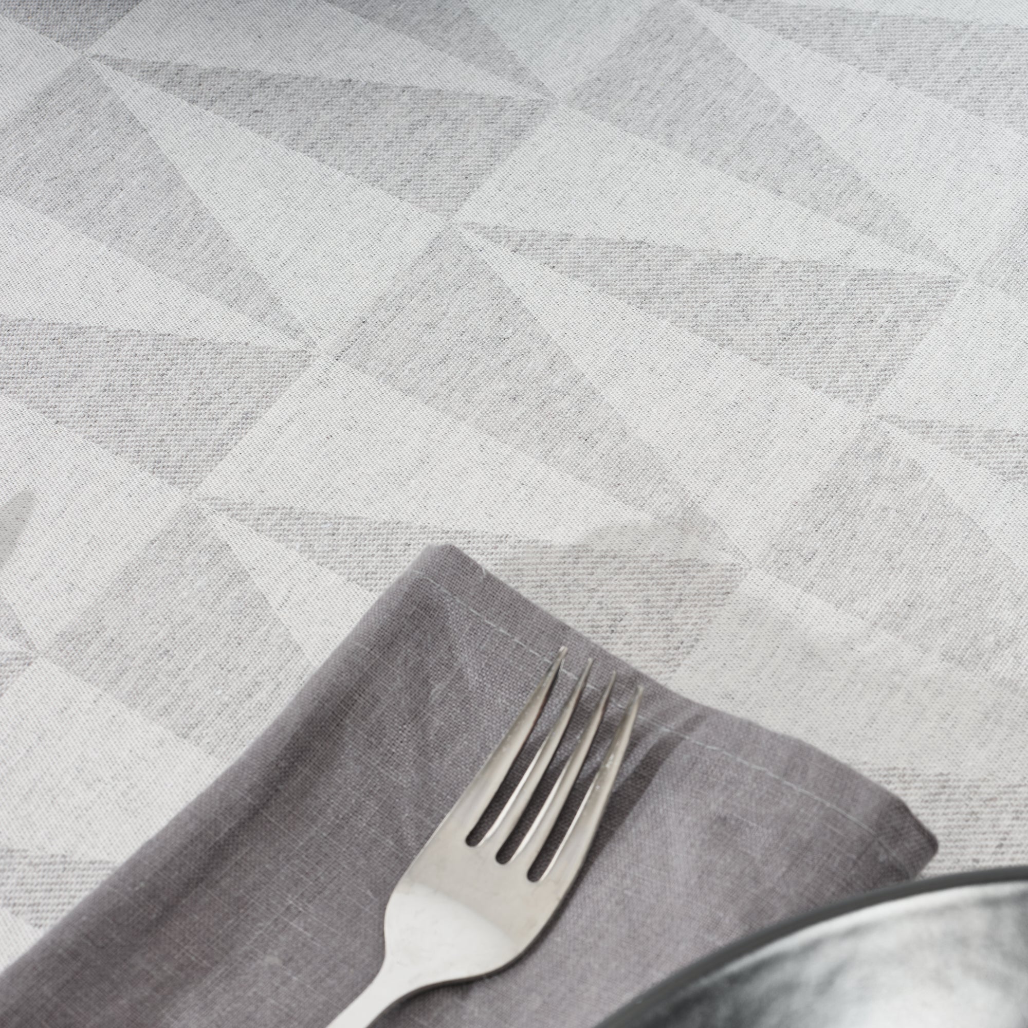 Nappe jacquard antitache Alamo 3780 Alma Gris