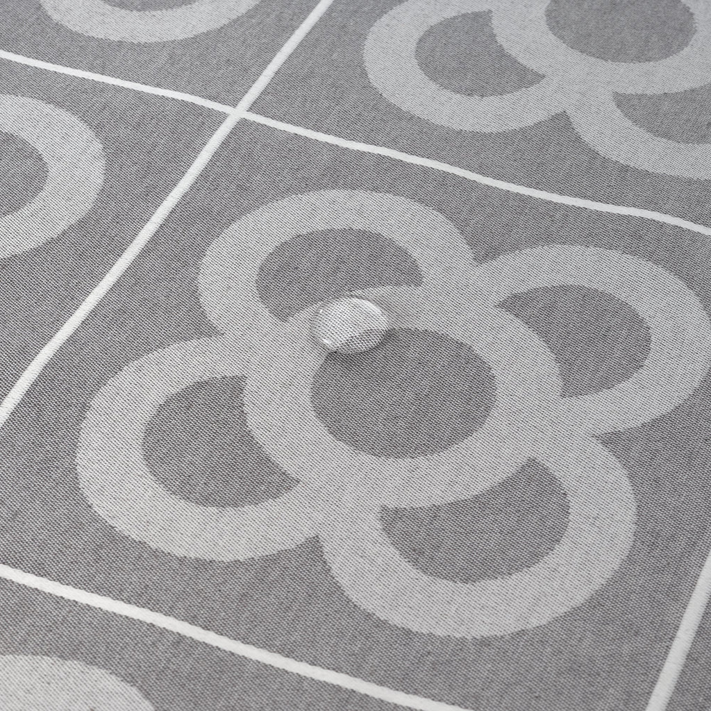 Nappe antitache jacquard Roure 3760B Gris Moyen