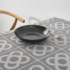 Nappe antitache jacquard Roure 3760B Gris Moyen