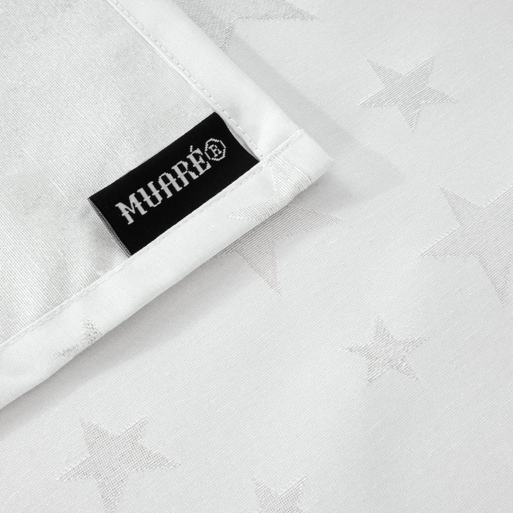 Nappe en tissu jacquard fil argent PSC4736A