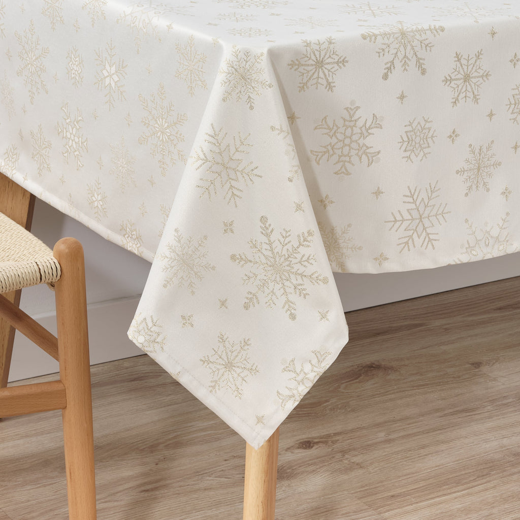 Golden thread jacquard fabric tablecloth PSC4821