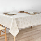 Golden thread jacquard fabric tablecloth PSC4821