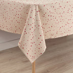 Reversible jacquard stain-resistant tablecloth 33741