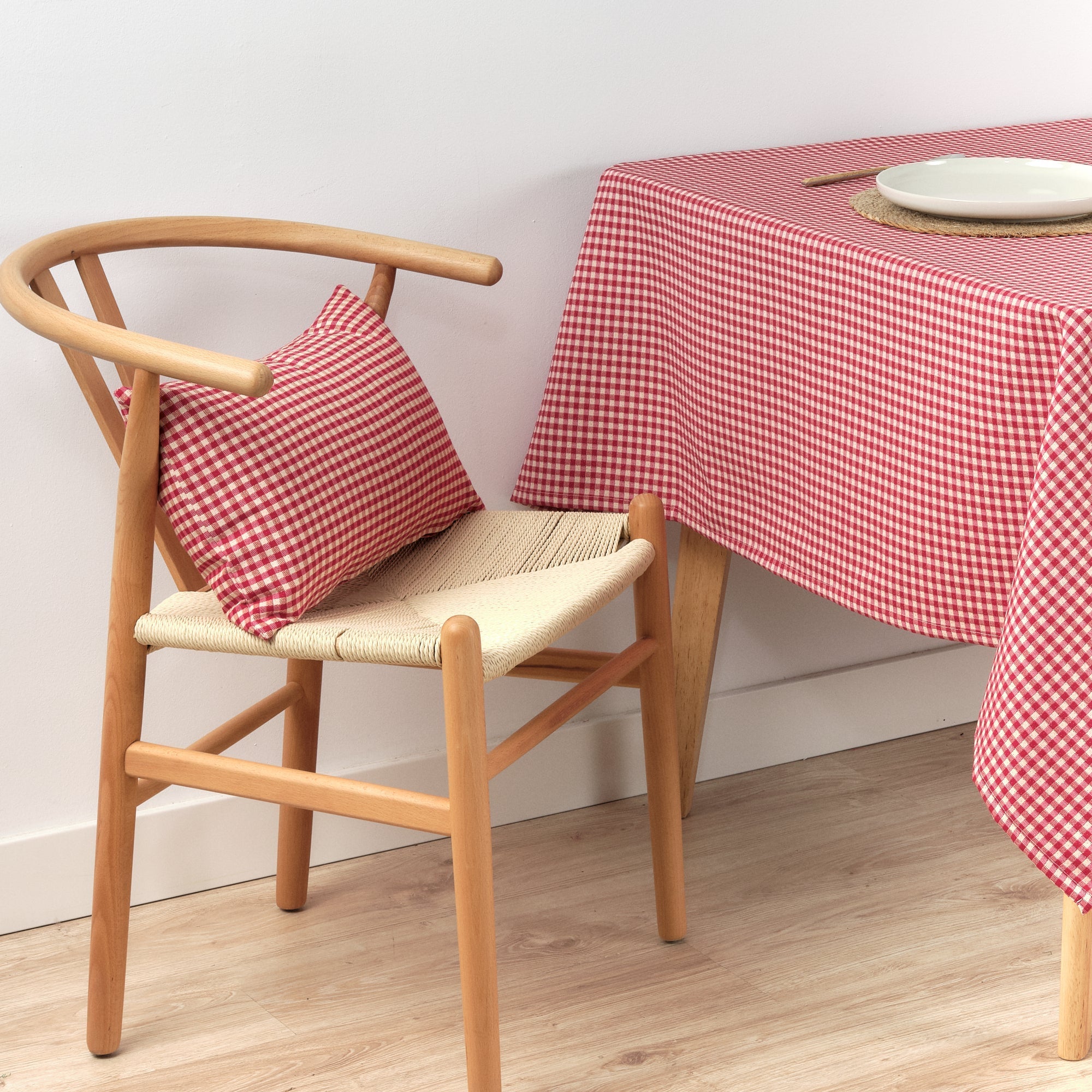 Reversible jacquard cushion cover 30x50 cm 33739C1