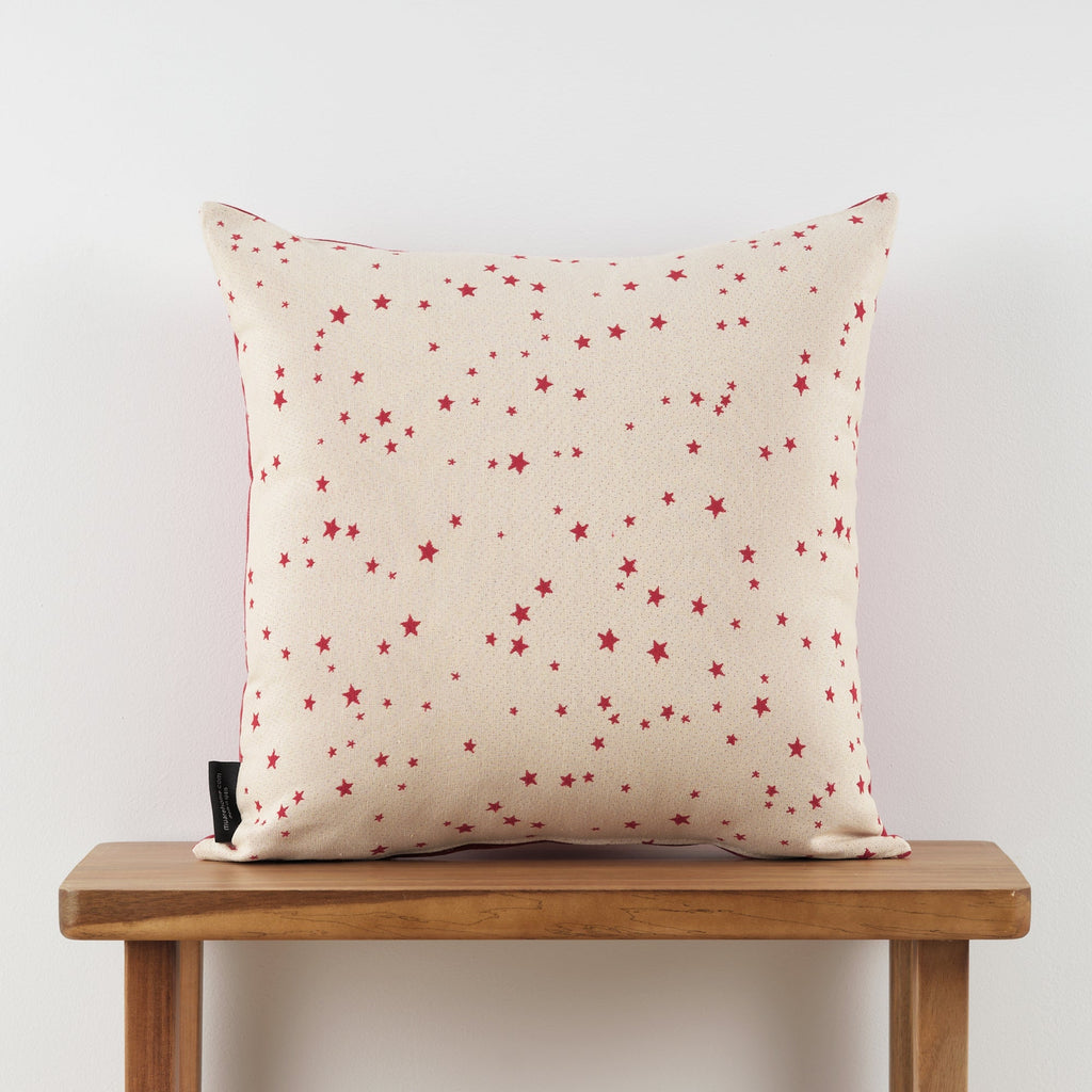 Reversible jacquard cushion cover 45x45 cm 33741